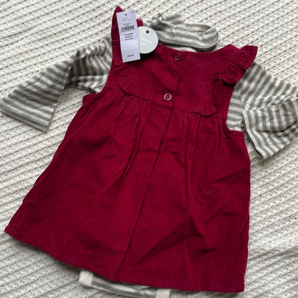 Baby Gap Corduroy Dress with Turtleneck 3-6 Months